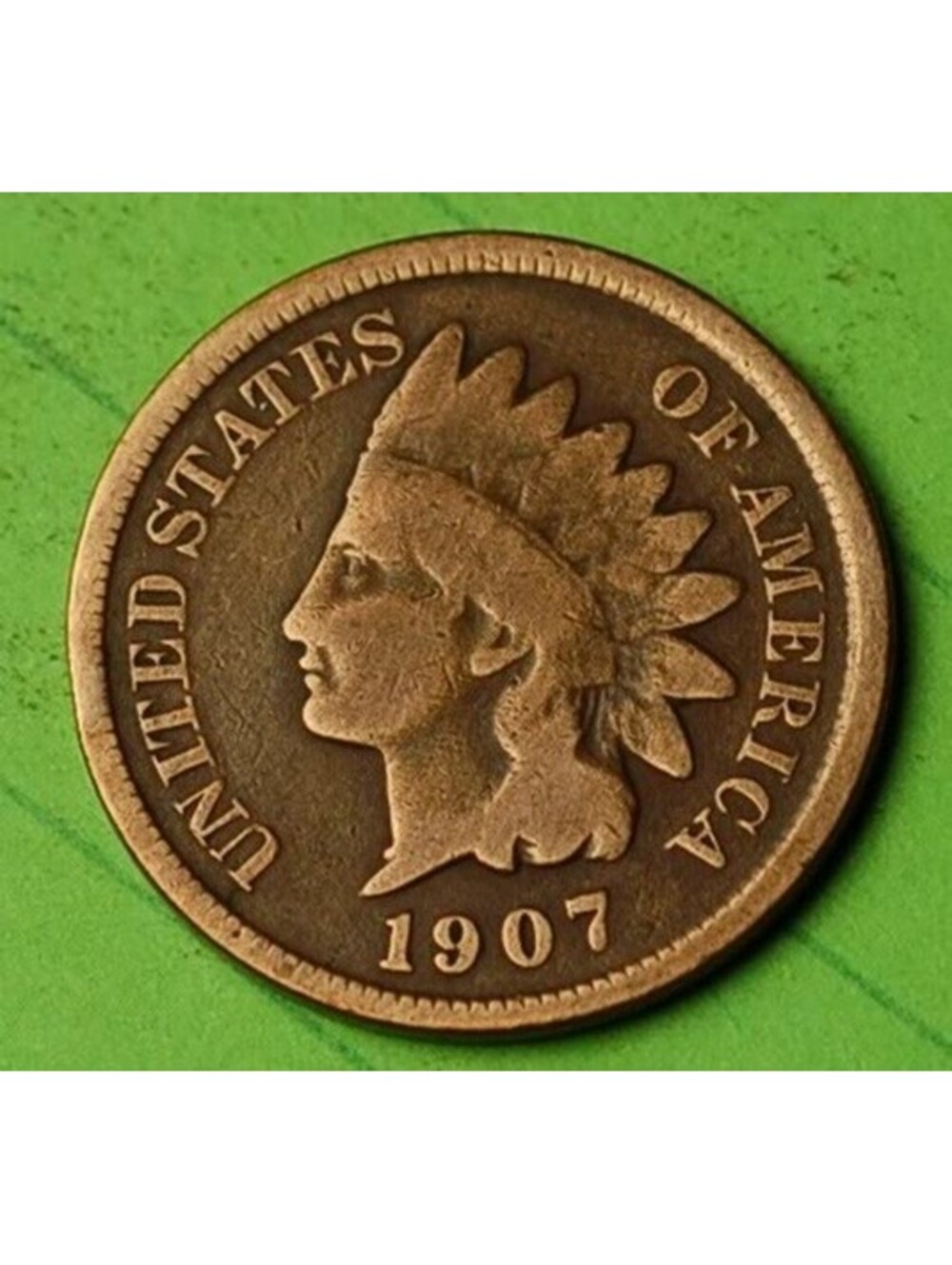 X201 1907 Indian Head Cent Penny 1c - Check Out Our eBay Store - old coin money